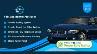 RentLab - Vehicles Rental Platform || RentLab Php script free download || Rental website php script