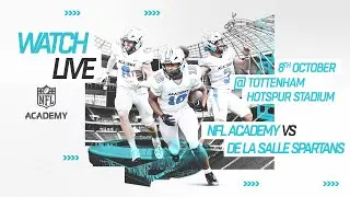 Watch Live: De La Salle vs. NFL Academy at Tottenham Hotspur Stadium