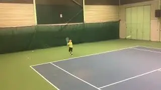 Tennistr&auml;ning med Peter L&ouml;nn