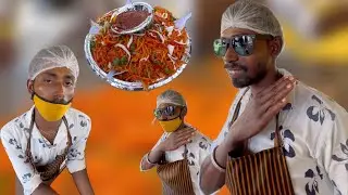 Bihari Boy Making Chinese Noodle Rice Fusion | Indian Street Food😳🥵🔥 #chinese #viral #streetfood