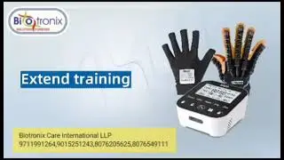 Biotronix Syrebo Hand Rehabilitation Gloves C12 model For Stroke Hand Rehabilitation and Recovery