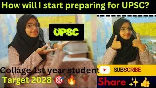 How will I start preparing for UPSC?| College student#upscmotivation#upscpreparation 