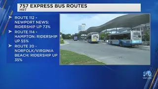 HRT says 757 Express bus routes are growing