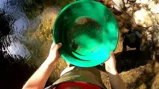 production gold panning with Super sluice pan