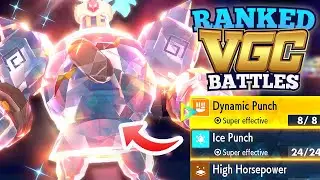 SECRETLY BUSTED?? This Tera Fighting GOLURK Team is TOXIC - Pokemon Scarlet and Violet VGC Battles