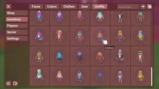 Minigame Madness - Outfits Tab