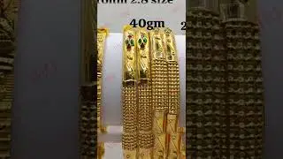 New stylish Daily wear gold bangle designs | Gold bangles | Daily wear gold bangles #bridal #gold