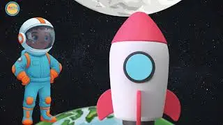 Count Down from 10 to 0 🚀 Rocket Launch Countdown | Kids Numbers & Maths Fun