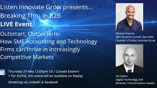 How SME  Accounting and Tech Firms Can Thrive in Competitive Markets