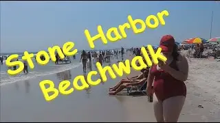 Mapwalk 6 - Stone Harbor Beach, New Jersey,