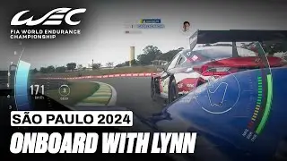 Onboard Lap Alex Lynn&nbsp;Cadillac Hypercar No.2 I 2024 Rolex 6 Hours of S&atilde;o Paulo I FIA WEC