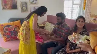 Anchor Sowjanya Biggboss fame Sonia husband Yash &  actor Abhay naveen Rakhi celebration #Biggboss