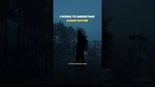 5 books to understand the human nature ☠️ #motivation #discipline #viral #trending #ytshorts #best