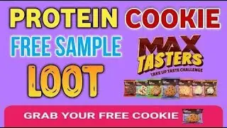 Maxtasters - Free Protein Cookie || Freebies || free sample products today || Telugu Technologia ||