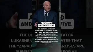 Lukashenko confessed! Russia used military exercises as a pretext to attack Ukraine
