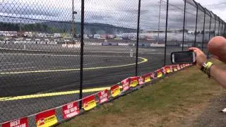 Team Falken drifting at Formula Drift Seattle 2014