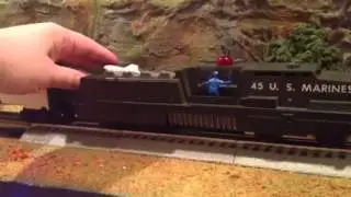 Restoration of Lionel Marines 45 & Army 44 missile launcher