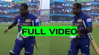 Angelo Mathews Wicket Today Full Video Against Bangladesh In ODI