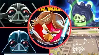 Angry Birds Star Wars Reloaded - All Bosses (Luta dos Bosses)