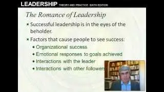 Intro and Trait Approach: Northouse 7th ed, Ch. 1 and 2, Romance of Leadership