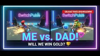 Mario Kart 8 Deluxe Grand Prix with My Dad! | Will we get Gold?