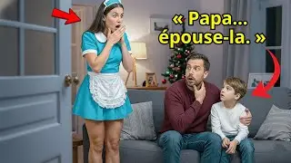 « Pourquoi ne l’épouses-tu pas ? Le fils interroge son père célibataire — la nounou entend tout »
