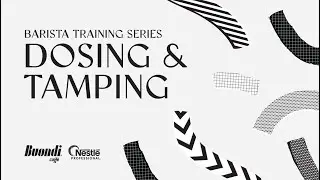 Dosing and Tamping - Barista Training