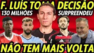 FILIPE LUÍS TOMA DECISÃO SEM VOLTA! SURPREENDEU TODO MUNDO! R$130 MILHÕES! NÃO DESISTIU DO VITÃO! E+