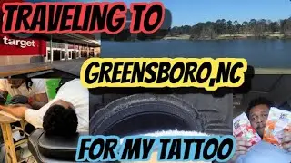 Travel Vlog: Exploring New Cities, Shopping at Target & Tattooing (Greensboro, NC) Day In The Life