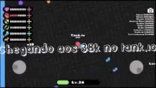 Tank.io: CHEGANDO A 38k no bot no hack so hability