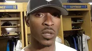 Tampa Bay Rays OF B.J. Upton on scary collision with Desmond Jennings