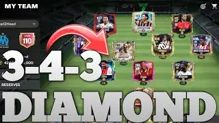 3-4-3 АЛМАЗНАЯ ФОРМАЦИЯ В FC MOBILE
