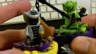 Распаковка и обзор Lego Ninjago 9562 Lasha 2012