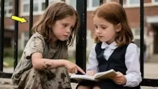 A Billionaire Sees a Homeless Girl Teaching His Daughter — What Happens Next Shocks Everyone
