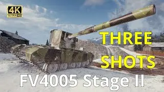 World of Tanks - FV4005 Stage II - The ammunition complement is sufficient for 3 shells - (WoT)