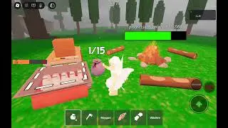Jogando 99 noites na floresta sendo uma fada #roblox 