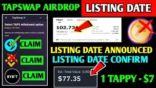 Tapswap Season 1 is Over | Tapswap Update | Tapswap New Listing Date | tapswap Binance Listing