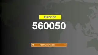 Pincode 560050 - Banashankari, DasarahalliSrinagar & More