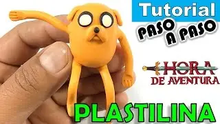 ✅COMO HACER A JAKE EL PERRO DE PLASTILINA DE HORA DE AVENTURA  ✅  POLYMER CLAY - ADVENTURE TIME