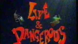 Channel 5 adverts and start of Live and Dangerous, 1997