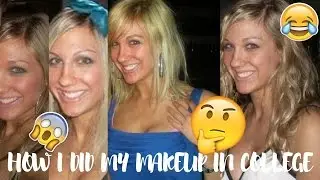 HOW I DID MY MAKEUP IN COLLEGE ︱THROWBACK PHOTOS