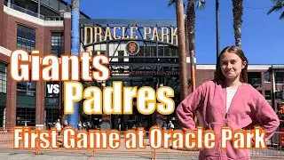 First Game at Oracle Park ⚾ | Giants vs Padres 1-0 Extra Innings