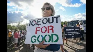 Anti ICE Protests Take Place Across Major US Cities