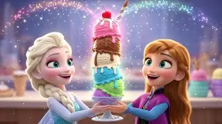 🍦 SORVETE DIVERTIDO 🍨 | Música de Verão | Música Infantil | Princesas Cantam