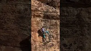 Number 4 5.12a/b (7a+/7b) - Numbers Crag - Red Rock Canyon