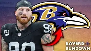 🚨REPORT: MAJOR Ravens Rumors On A Maxx Crosby Trade From NFL Insider Jay Glazer