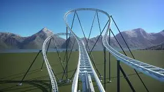 Six Flags New England goliath/Flashback replacement POV (fan made concept)