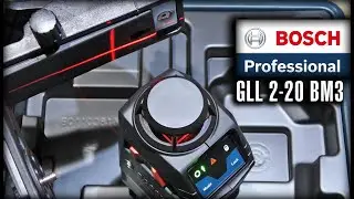 Инструменты выживания строителя/Лазерный нивелир BOSCH GLL 2-20 BM3/0601063J00/Laser level