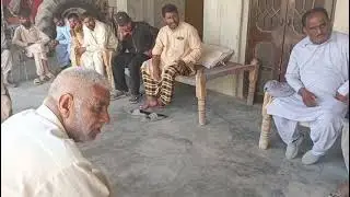 A corner meeting circle Iqbal Abad to educate growers for pest scouting about diseases &  borers S.c