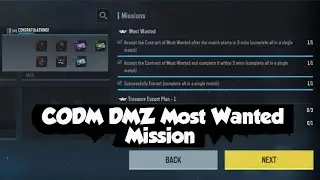 CODM DMZ Most Wanted Mission Complete
